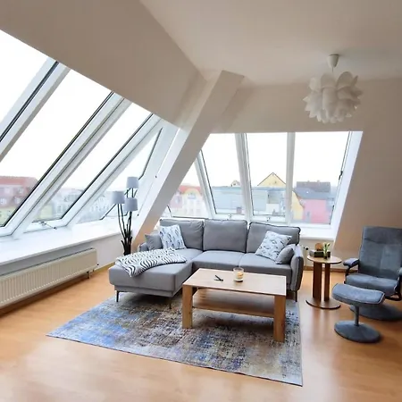 Appartement Traumblick - Boddenblick, Tiefgarage & Aufzug *